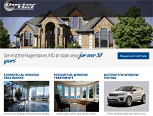 Tablet Screenshot of doctortint.com
